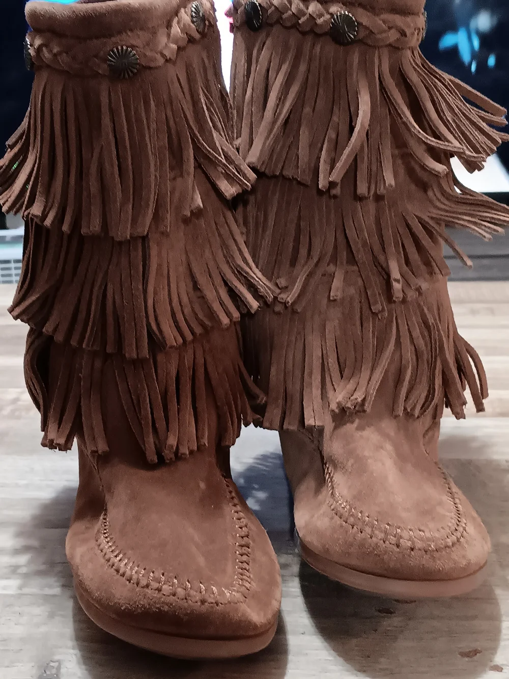 Minnetonka soft tan
